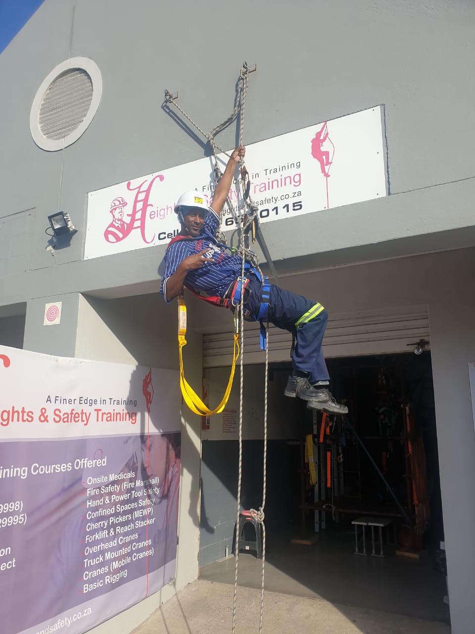 Seta accredited working at heights training countrywide in Johannesburg