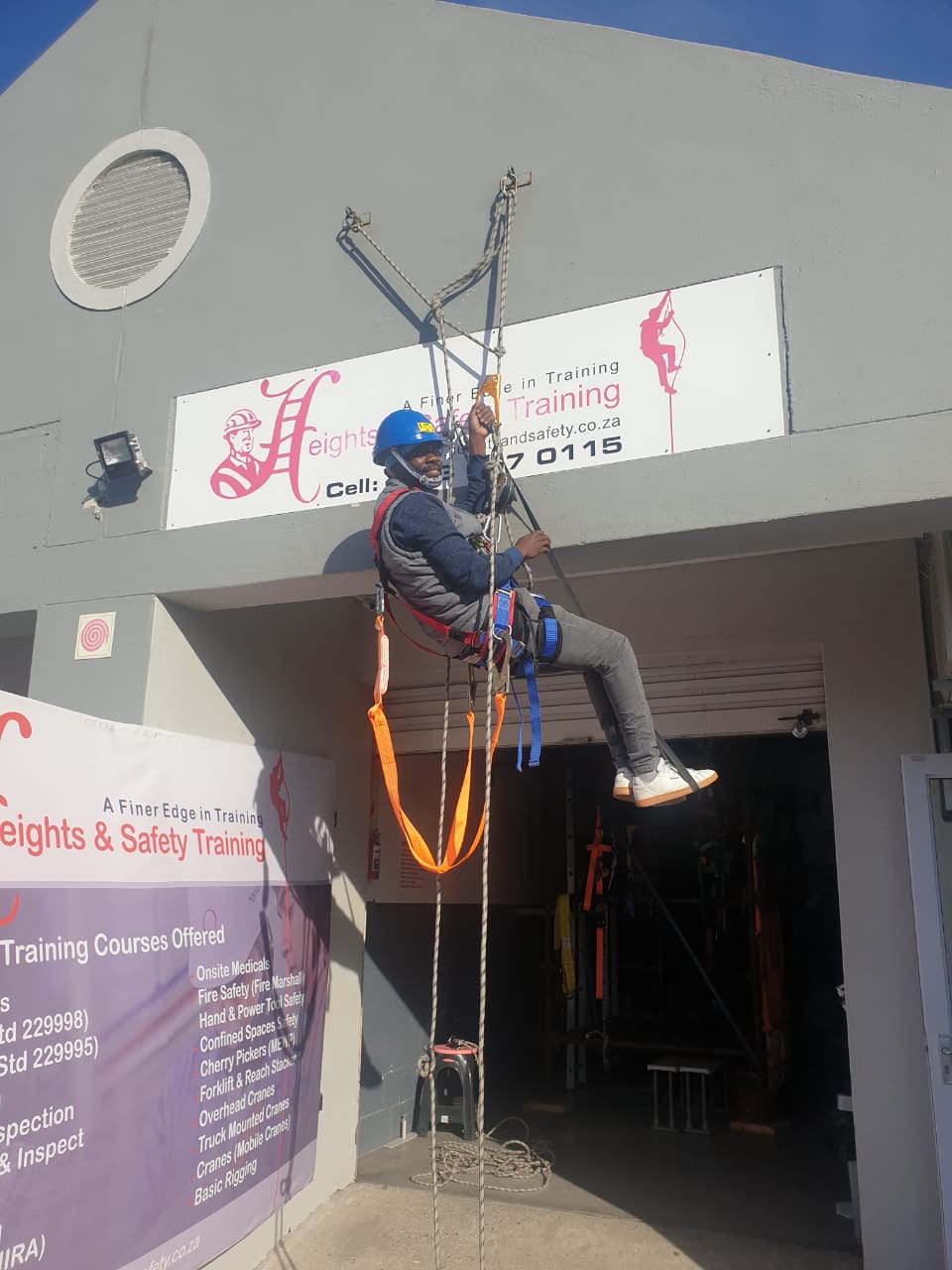 Seta accredited working at heights training countrywide in Johannesburg