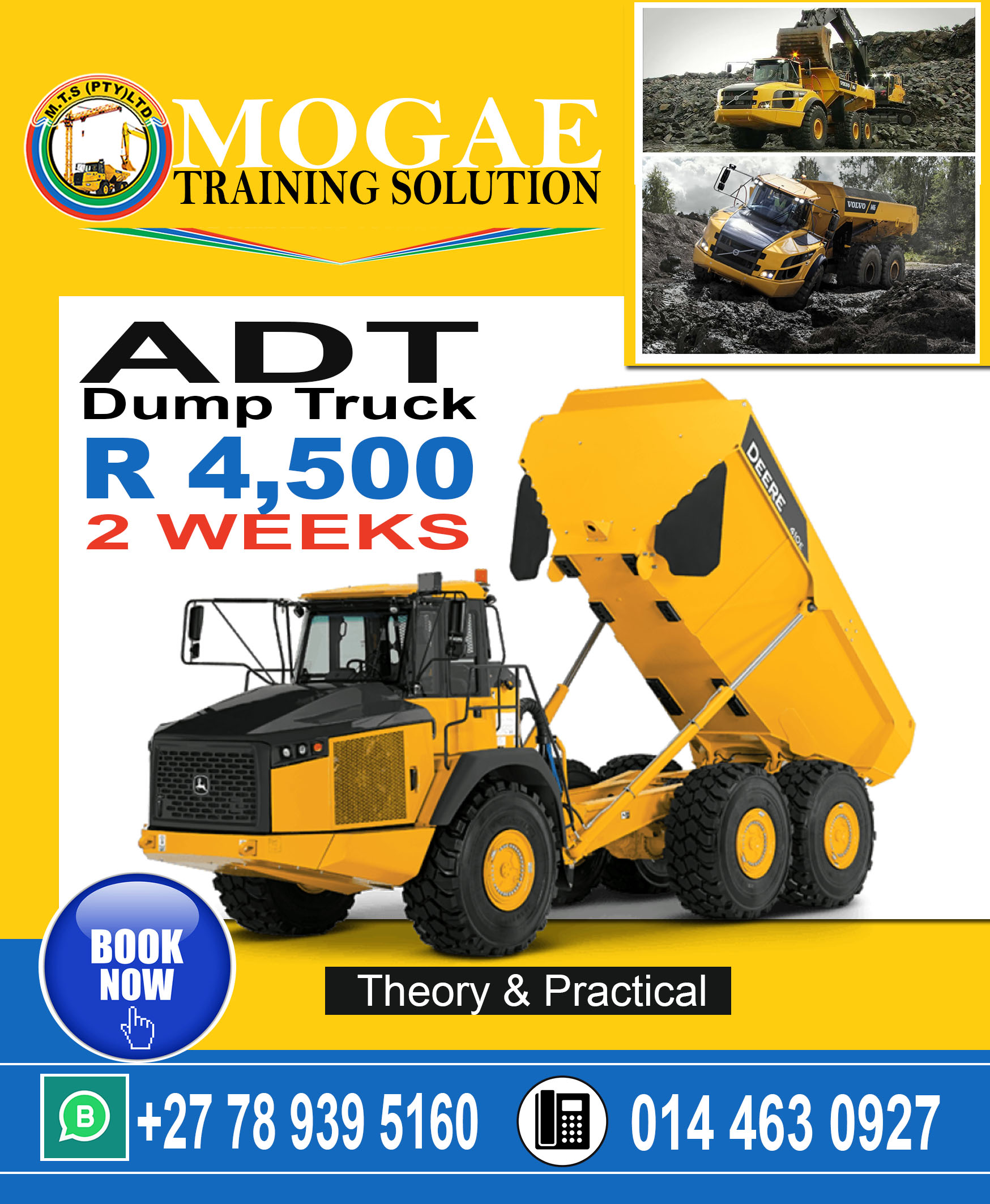 mining & construction machines operator trai in Rustenburg